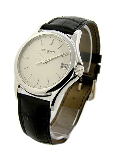 patek philippe calatrava leather strap|calatrava 5127g strap.